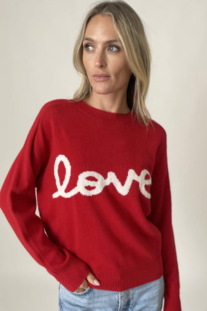 Red Love Sweater