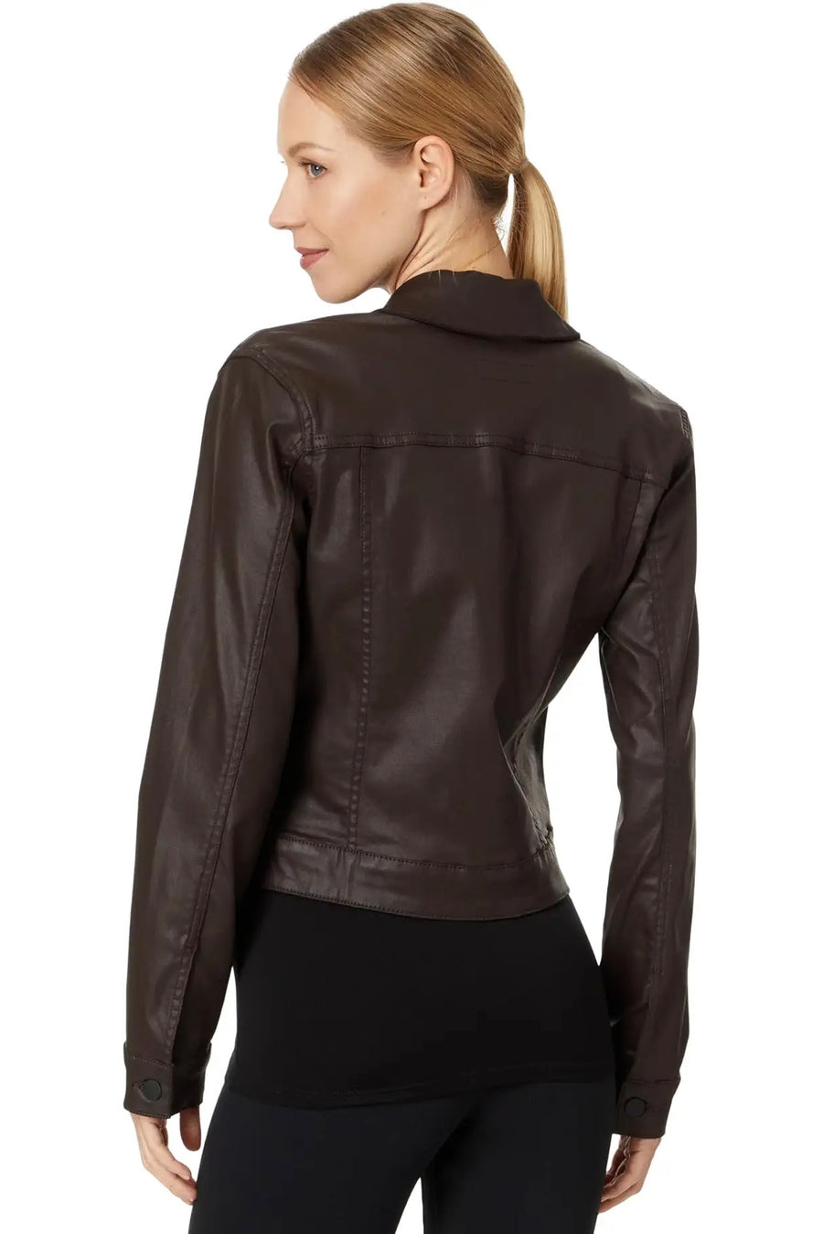 Chocolate Coated Crop Jacket