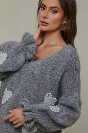 Pearl Of My Heart Italian Sweater