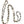 Load image into Gallery viewer, Wanderlust Trinket Neckalce
