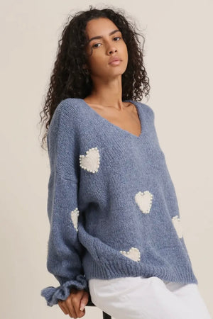 Pearl Of My Heart Italian Sweater