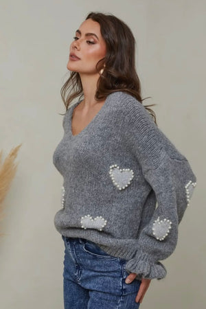 Pearl Of My Heart Italian Sweater