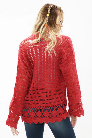 Hand Crochet Sweater