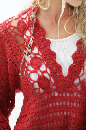 Hand Crochet Sweater