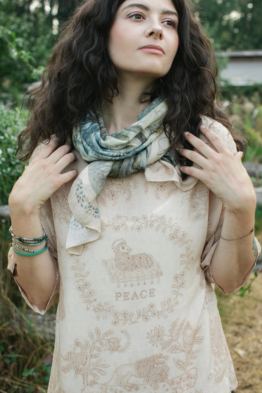 Land of Plenty Artisan Scarf