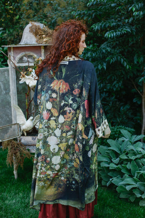 I Dream In Flowers Kimono Duster